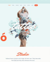 Tattoo WordPress Nulled ThemeForest 19997461
