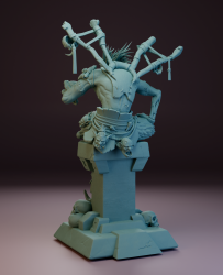 BWONSAMDI - WORLD OF WARCRAFT STL модель 3D печать